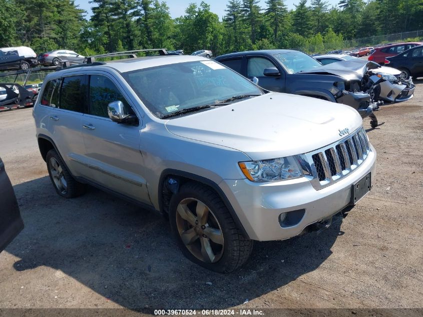 2011 Jeep Grand Cherokee Overland VIN: 1J4RR6GT1BC727207 Lot: 39670524