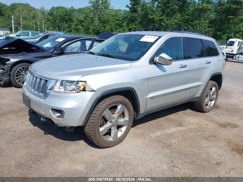 2011 Jeep Grand Cherokee Overland VIN: 1J4RR6GT1BC727207 Lot: 39670524