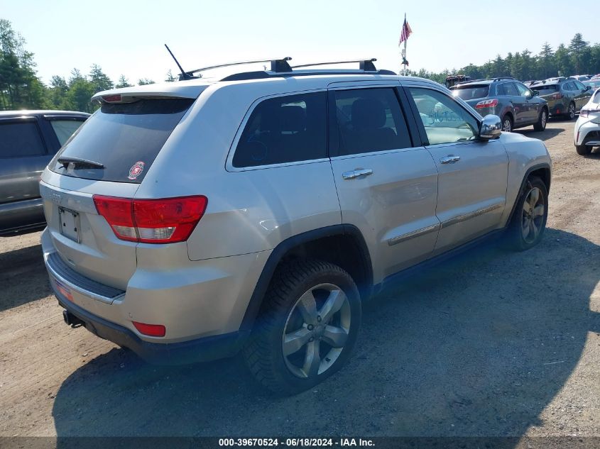 2011 Jeep Grand Cherokee Overland VIN: 1J4RR6GT1BC727207 Lot: 39670524