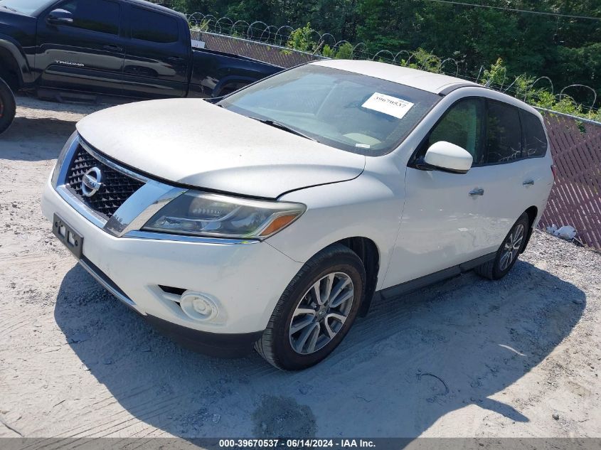 2014 Nissan Pathfinder S VIN: 5N1AR2MM6EC602227 Lot: 39670537