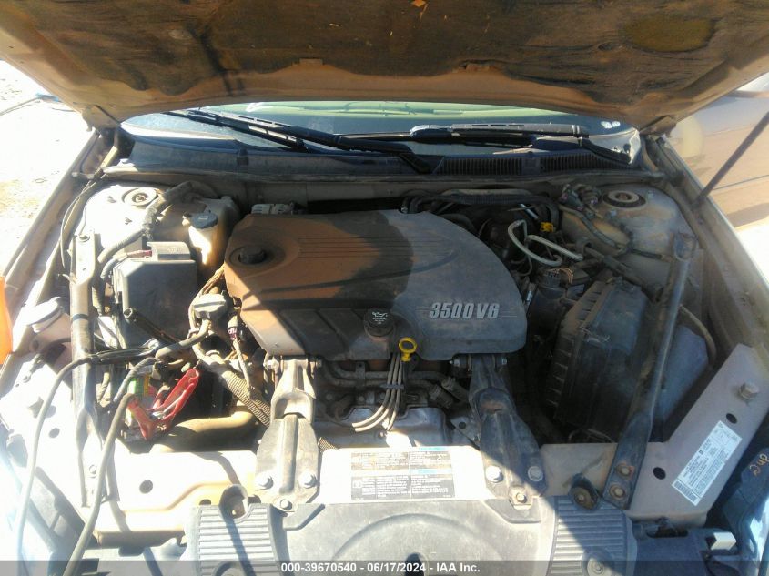 2006 Chevrolet Impala Ls VIN: 2G1WB58K469185779 Lot: 39670540