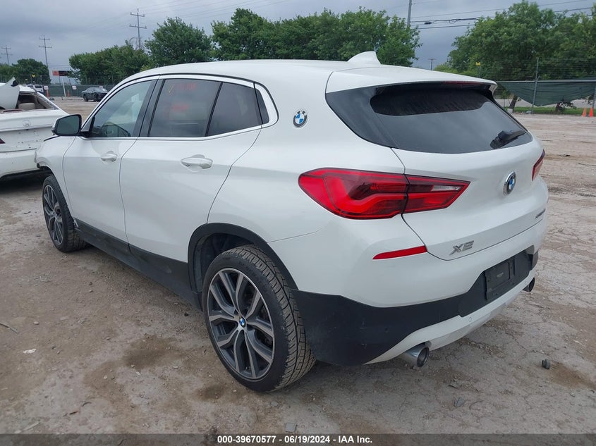 2018 BMW X2 Sdrive28I VIN: WBXYJ3C32JEJ64929 Lot: 39670577