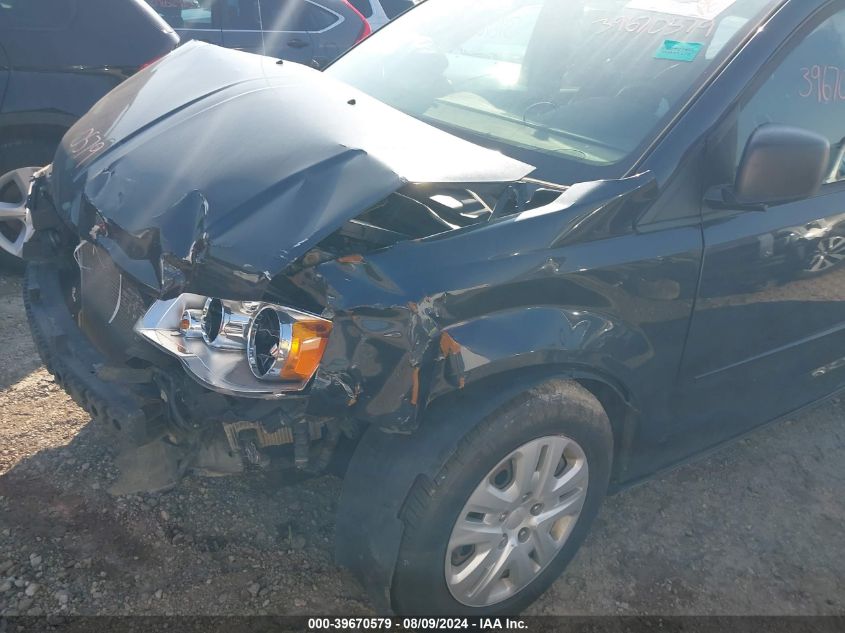 2013 Dodge Grand Caravan Se VIN: 2C4RDGBG5DR803929 Lot: 39670579