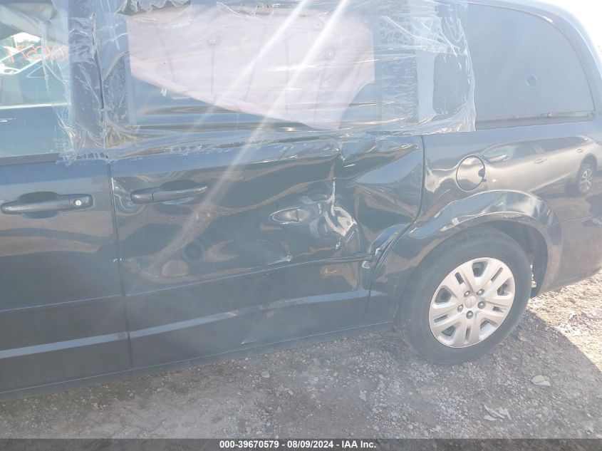 2013 Dodge Grand Caravan Se VIN: 2C4RDGBG5DR803929 Lot: 39670579