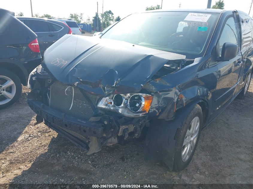 2013 Dodge Grand Caravan Se VIN: 2C4RDGBG5DR803929 Lot: 39670579