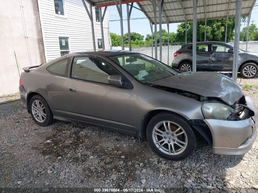 2006 Acura Rsx VIN: JH4DC53896S005331 Lot: 39670584