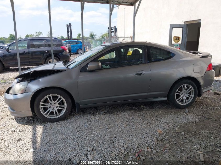 2006 Acura Rsx VIN: JH4DC53896S005331 Lot: 39670584