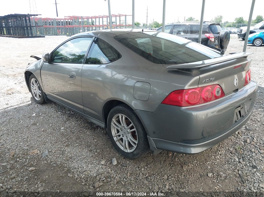 2006 Acura Rsx VIN: JH4DC53896S005331 Lot: 39670584