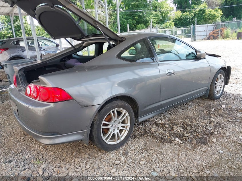 2006 Acura Rsx VIN: JH4DC53896S005331 Lot: 39670584