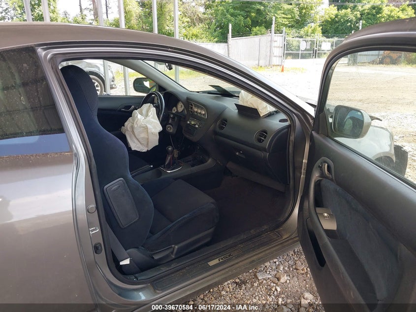 2006 Acura Rsx VIN: JH4DC53896S005331 Lot: 39670584