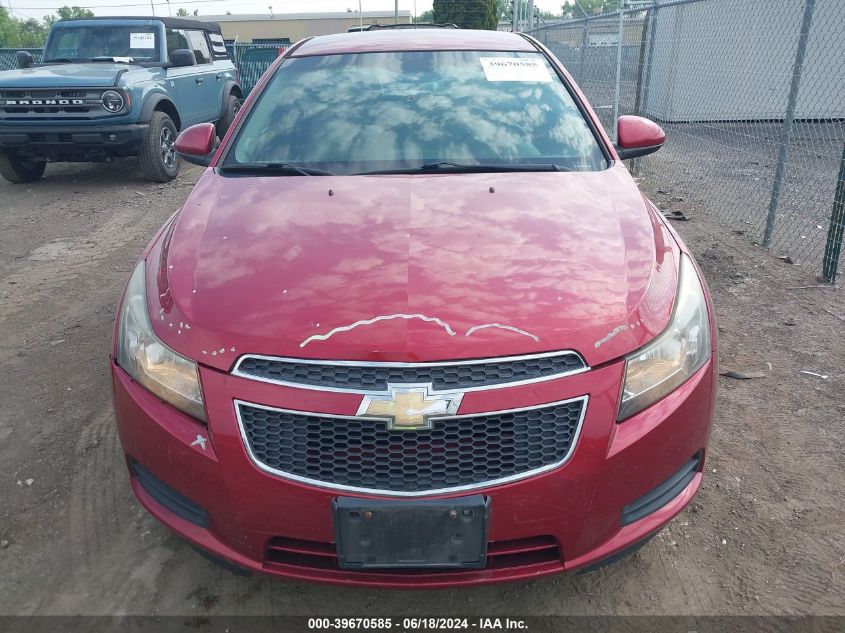 2011 Chevrolet Cruze Lt VIN: 1G1PE5S93B7278984 Lot: 39670585