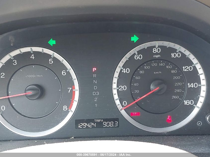 2009 Honda Accord 3.5 Ex-L VIN: 1HGCP36859A005419 Lot: 39670591