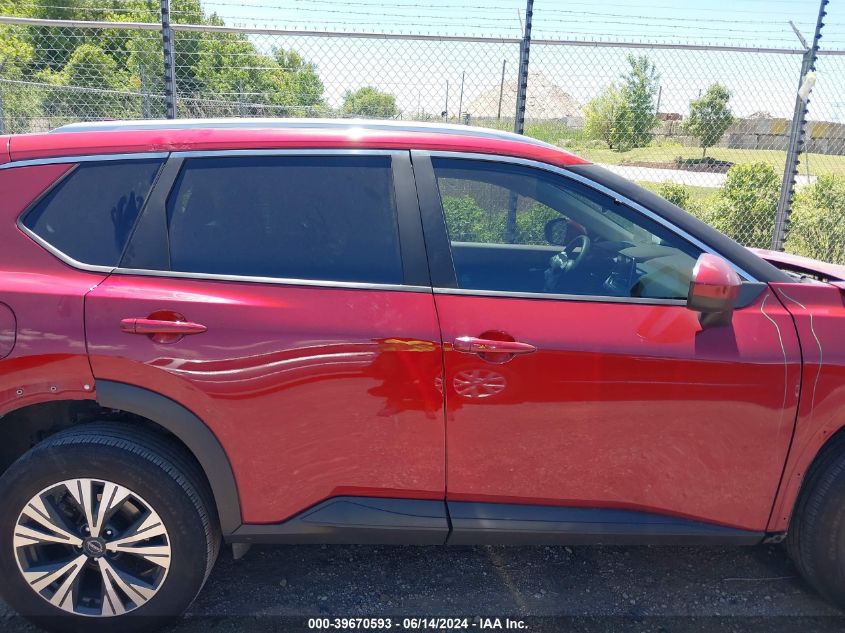 2023 Nissan Rogue Sv Intelligent Awd VIN: 5N1BT3BB3PC778846 Lot: 39670593