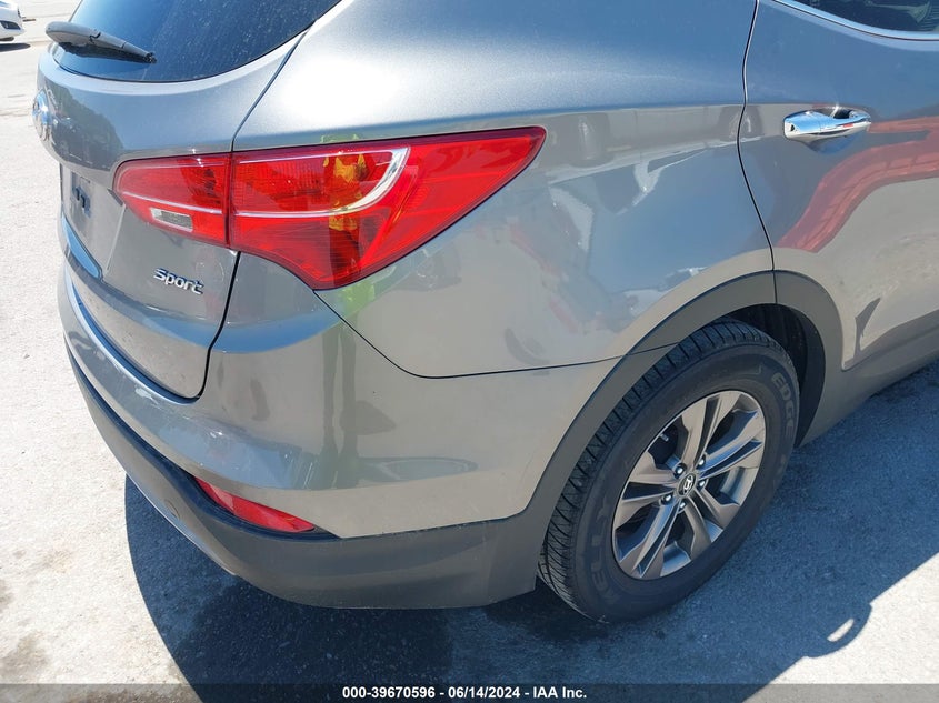 2013 Hyundai Santa Fe Sport VIN: 5XYZU3LB0DG003717 Lot: 39670596