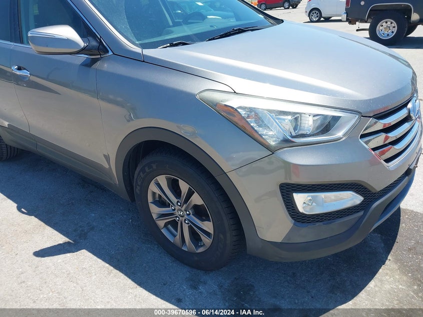 2013 Hyundai Santa Fe Sport VIN: 5XYZU3LB0DG003717 Lot: 39670596