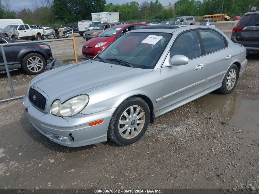 2002 Hyundai Sonata Gls/Lx VIN: KMHWF35H42A614938 Lot: 39670612