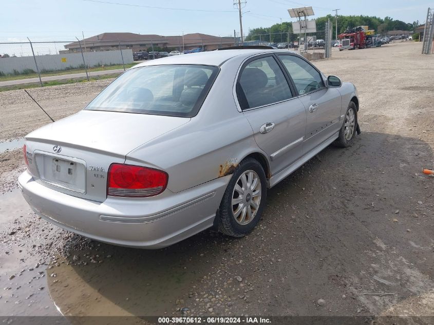 2002 Hyundai Sonata Gls/Lx VIN: KMHWF35H42A614938 Lot: 39670612