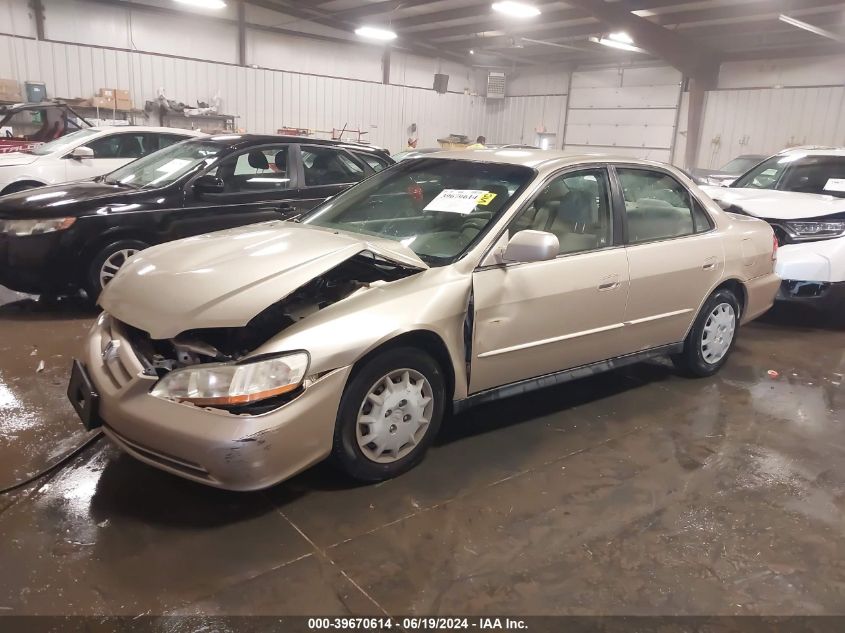 2001 Honda Accord 2.3 Lx VIN: JHMCG564X1C016849 Lot: 39670614