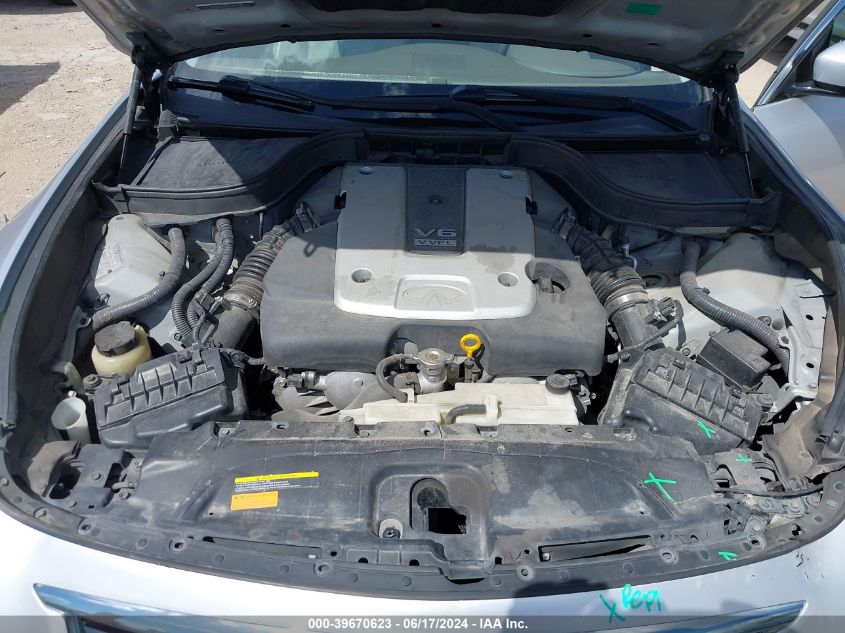 2010 Infiniti G37 Journey VIN: JN1CV6AP1AM401972 Lot: 39670623