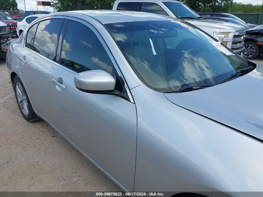 2010 Infiniti G37 Journey VIN: JN1CV6AP1AM401972 Lot: 39670623