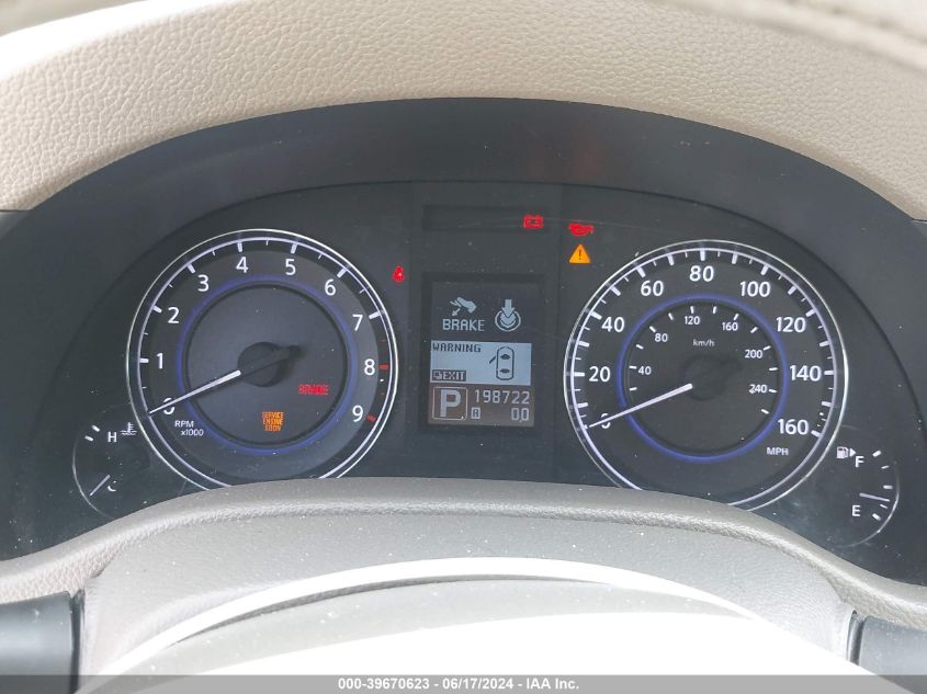 2010 Infiniti G37 Journey VIN: JN1CV6AP1AM401972 Lot: 39670623