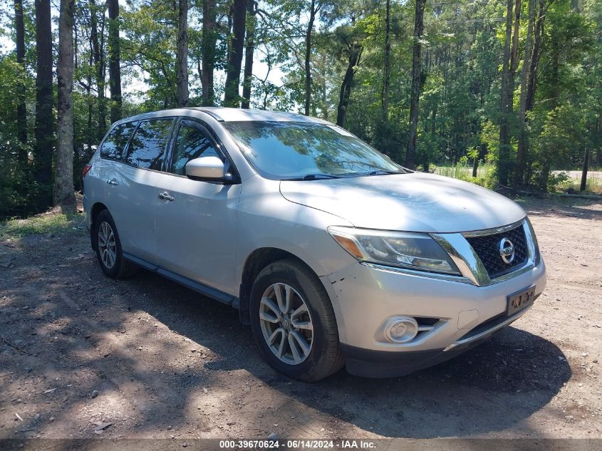 2014 Nissan Pathfinder S VIN: 5N1AR2MM6EC673671 Lot: 39670624