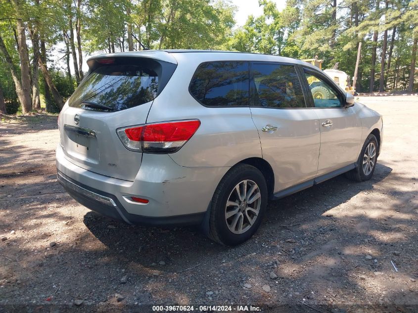 2014 Nissan Pathfinder S VIN: 5N1AR2MM6EC673671 Lot: 39670624