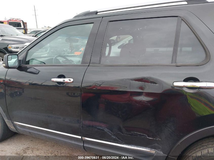 2013 Ford Explorer Limited VIN: 1FM5K7F82DGA300 Lot: 39670631