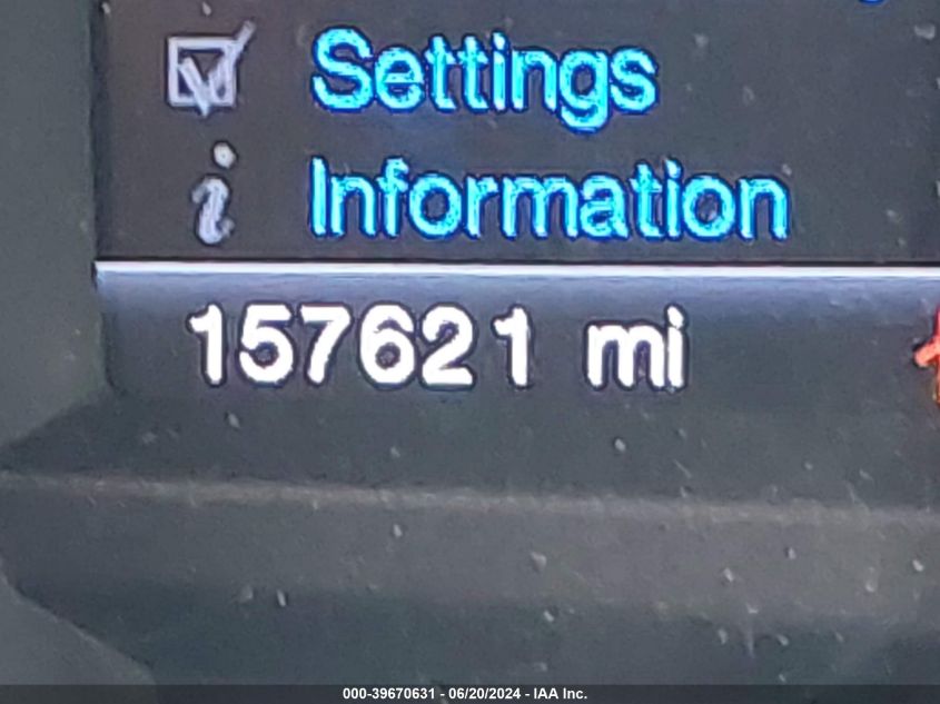 2013 Ford Explorer Limited VIN: 1FM5K7F82DGA300 Lot: 39670631