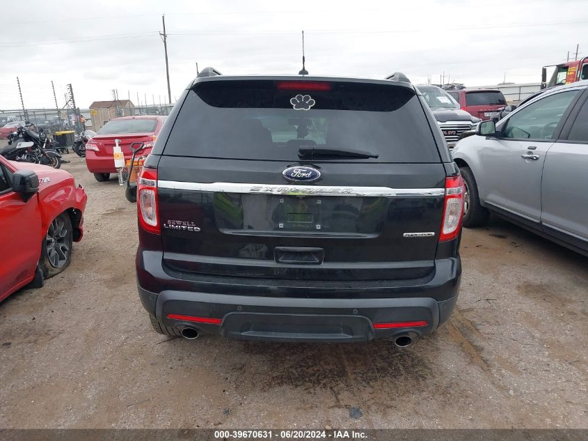 2013 Ford Explorer Limited VIN: 1FM5K7F82DGA300 Lot: 39670631