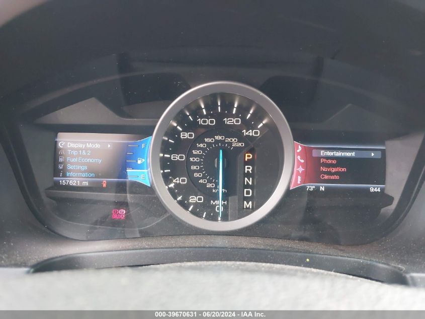 2013 Ford Explorer Limited VIN: 1FM5K7F82DGA300 Lot: 39670631