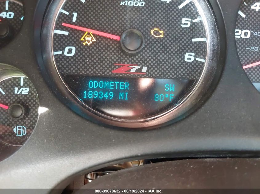 2009 Chevrolet Silverado 1500 Ltz VIN: 1GCEK39039Z270658 Lot: 39670632