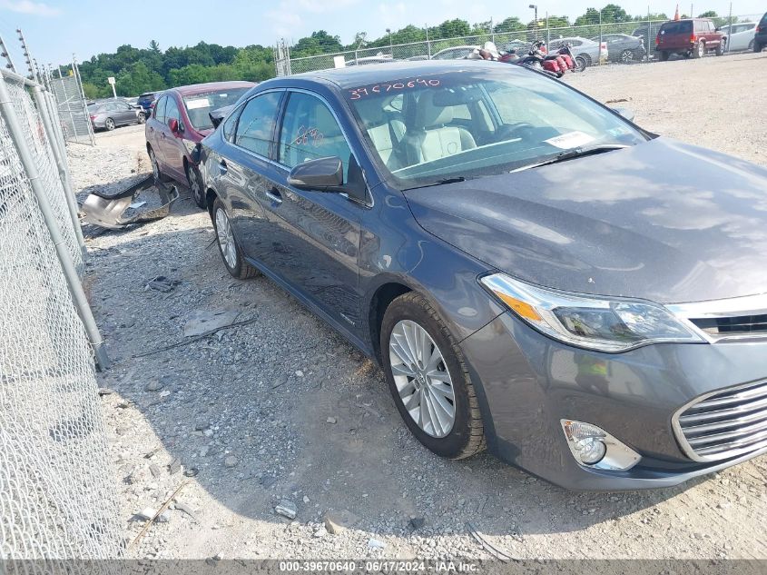 2014 Toyota Avalon Hybrid Limited VIN: 4T1BD1EB8EU026564 Lot: 39670640