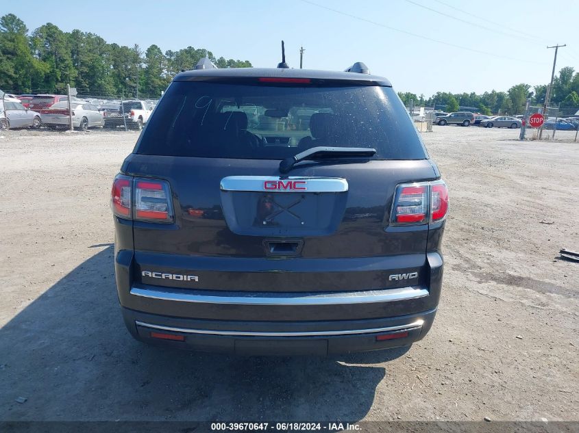 2016 GMC Acadia Slt-1 VIN: 1GKKVRKD7GJ171321 Lot: 39670647