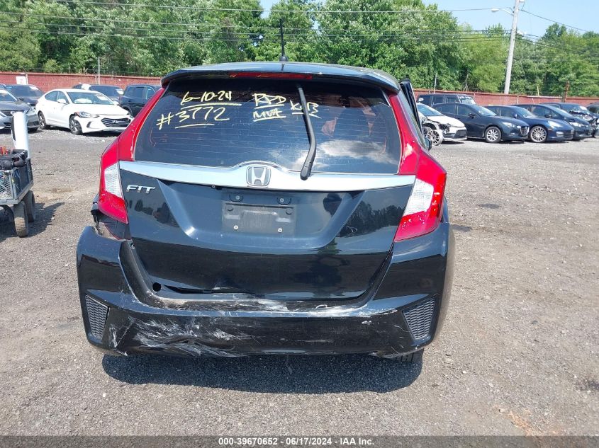 2015 Honda Fit Ex/Ex-L VIN: 3HGGK5H84FM773772 Lot: 39670652