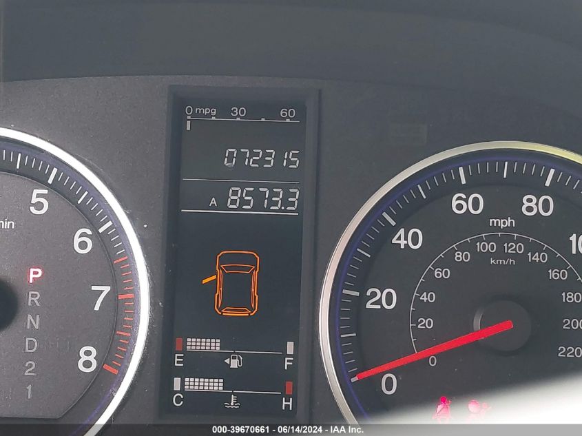 2008 Honda Cr-V Lx VIN: JHLRE38378C040842 Lot: 39670661