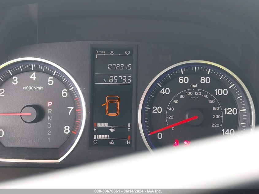 2008 Honda Cr-V Lx VIN: JHLRE38378C040842 Lot: 39670661