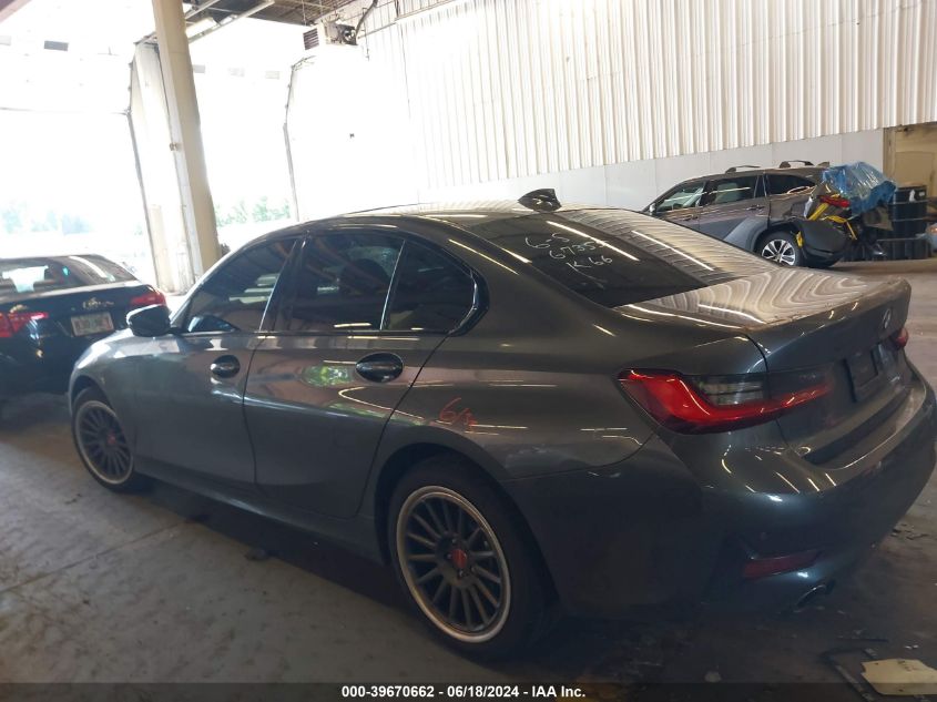 2020 BMW 330I VIN: 3MW5R1J08L8B23858 Lot: 39670662