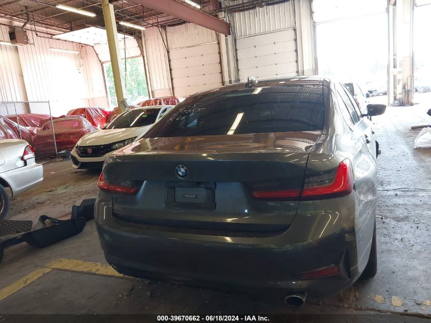 2020 BMW 330I VIN: 3MW5R1J08L8B23858 Lot: 39670662