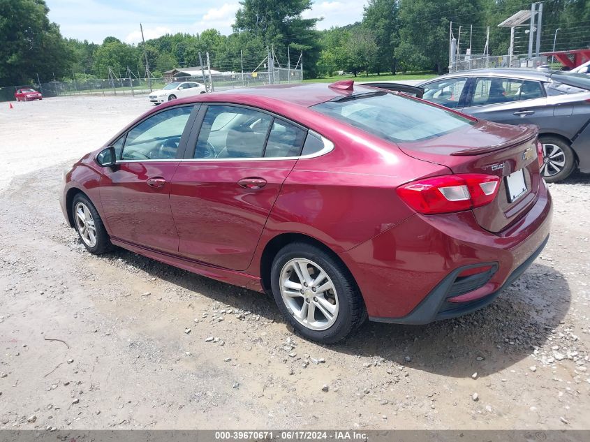 2016 Chevrolet Cruze Lt Auto VIN: 1G1BE5SM8G7285385 Lot: 39670671