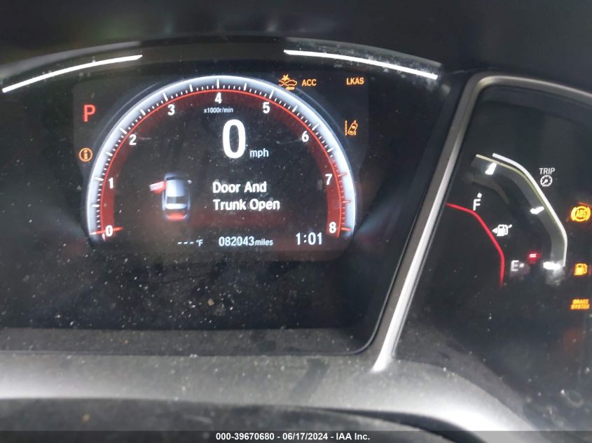 2020 Honda Civic Sport VIN: 2HGFC2F81LH561612 Lot: 39670680