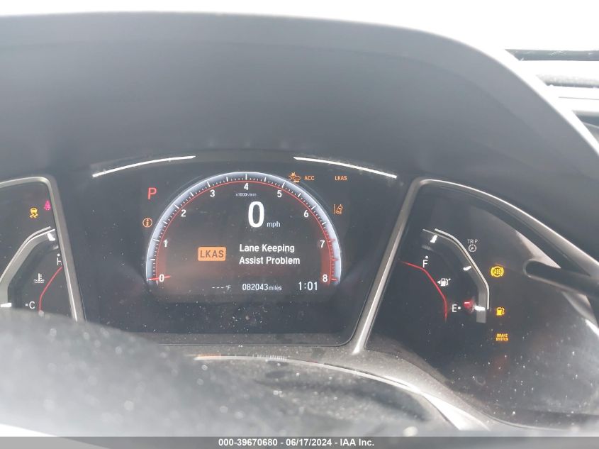 2020 Honda Civic Sport VIN: 2HGFC2F81LH561612 Lot: 39670680