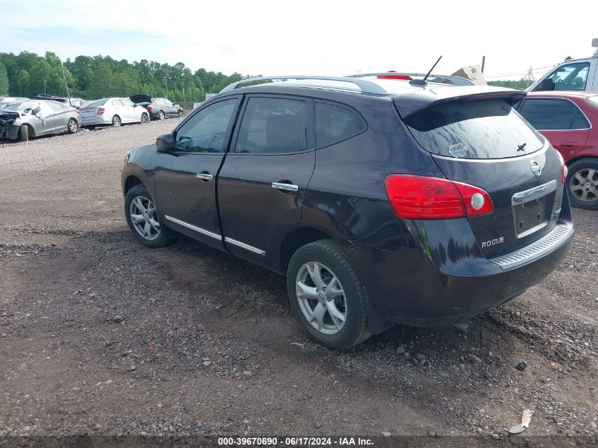 2011 Nissan Rogue S/Sv/Krom VIN: JN8AS5MV1BW266004 Lot: 39670690