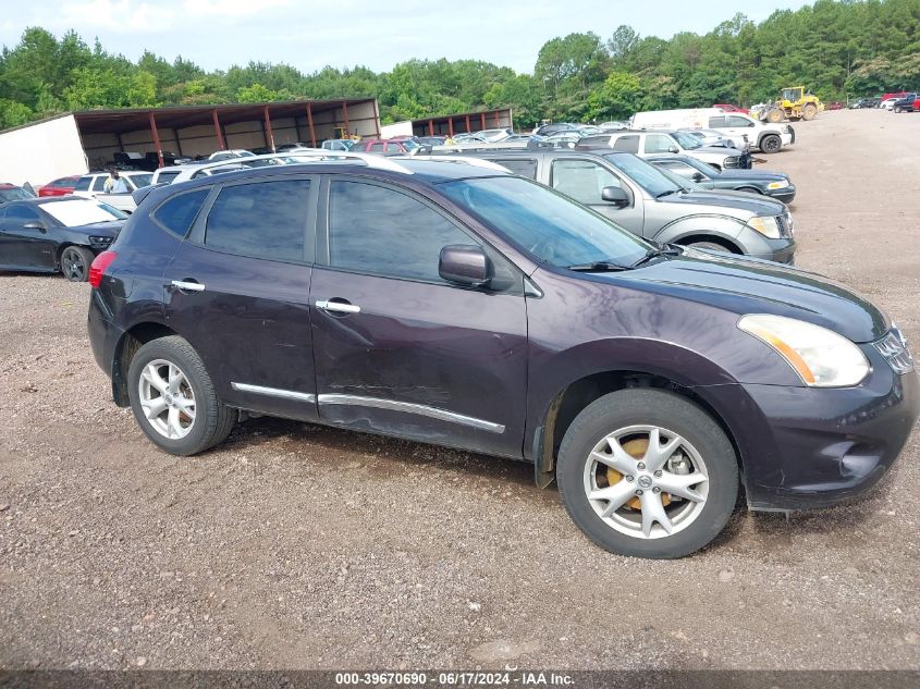 2011 Nissan Rogue S/Sv/Krom VIN: JN8AS5MV1BW266004 Lot: 39670690