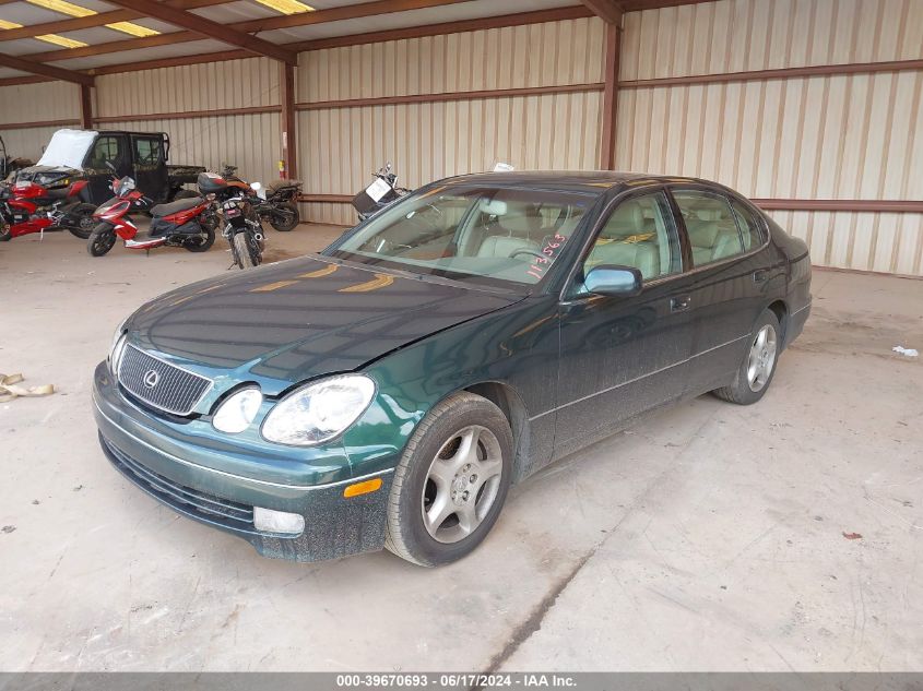 2000 Lexus Gs 300 VIN: JT8BD68S4Y0113563 Lot: 39670693