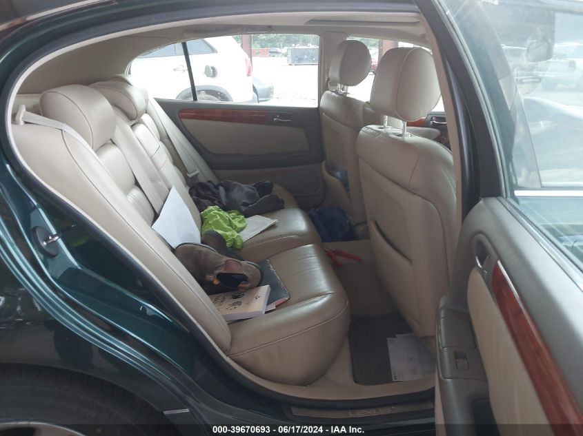 2000 Lexus Gs 300 VIN: JT8BD68S4Y0113563 Lot: 39670693