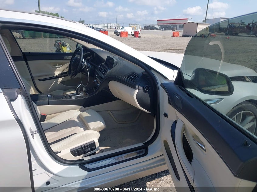 2016 BMW 640I Gran Coupe VIN: WBA6D0C50GG432530 Lot: 39670700