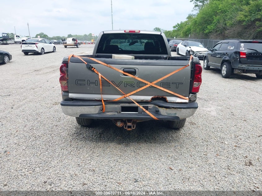 2006 Chevrolet Silverado 1500 Work Truck VIN: 1GCEC19Z86Z222892 Lot: 39670711