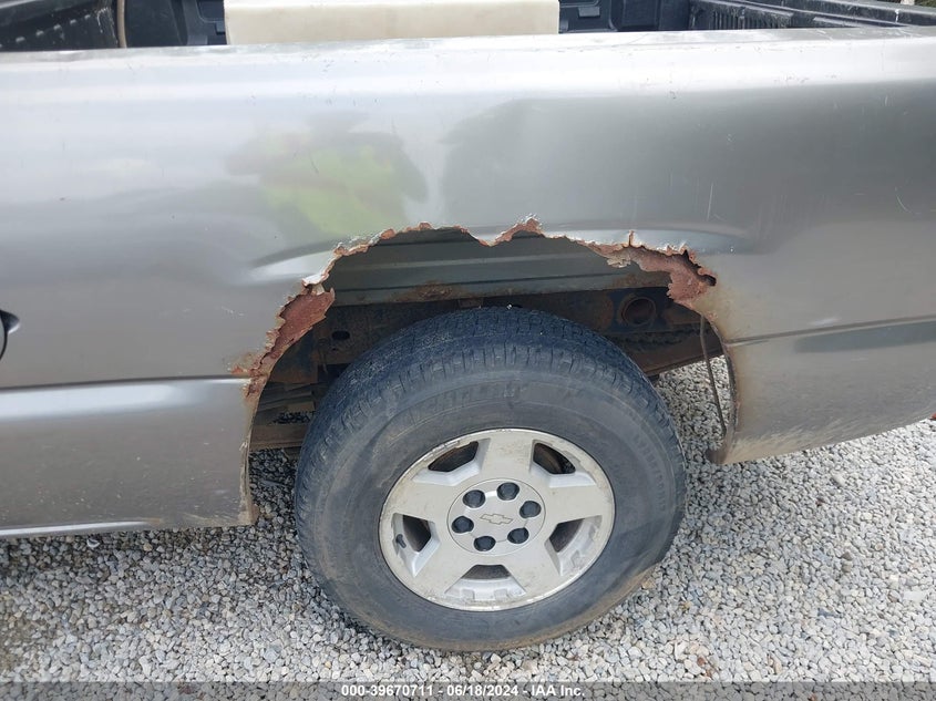 2006 Chevrolet Silverado 1500 Work Truck VIN: 1GCEC19Z86Z222892 Lot: 39670711