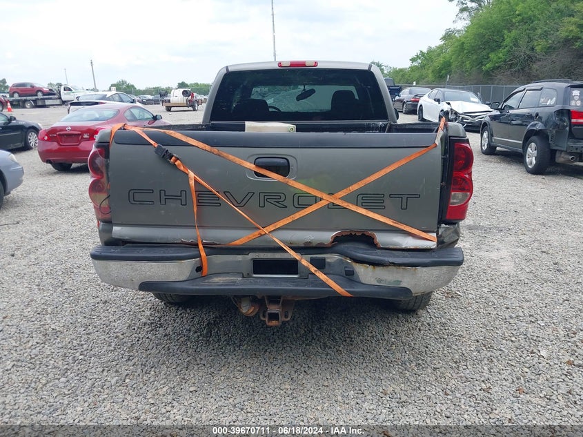 2006 Chevrolet Silverado 1500 Work Truck VIN: 1GCEC19Z86Z222892 Lot: 39670711